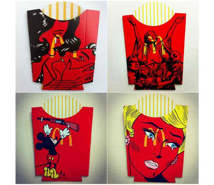 Kantong Kentang Goreng McDonalds karya Ben Frost