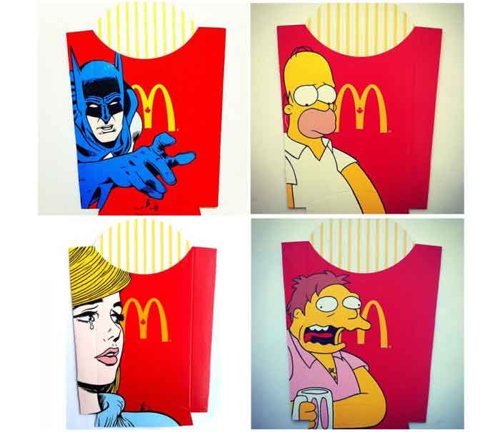 Kantong Kentang Goreng McDonalds karya Ben Frost