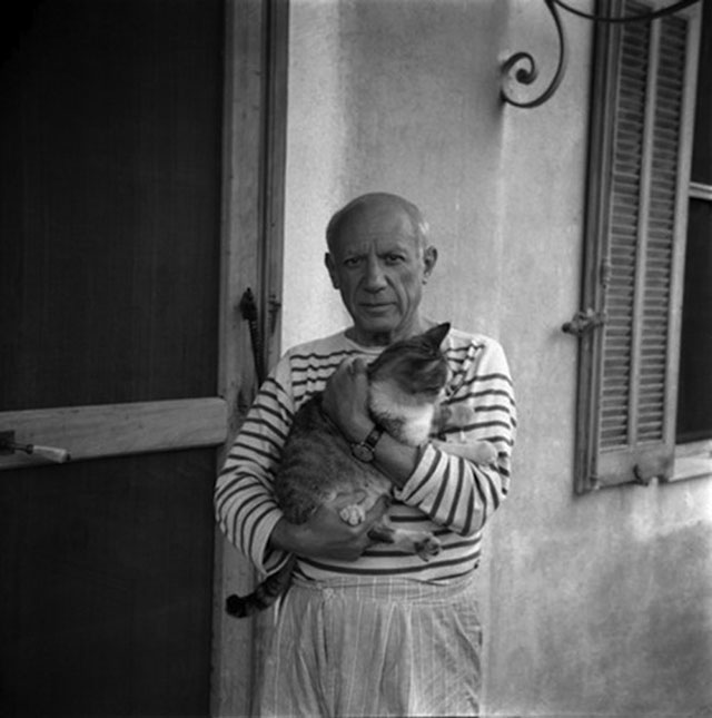 Pablo Picasso. Photograph by Carlos Nadal, 1960; © Estate of Pablo Picasso. Artists Rights Society (ARS), New York